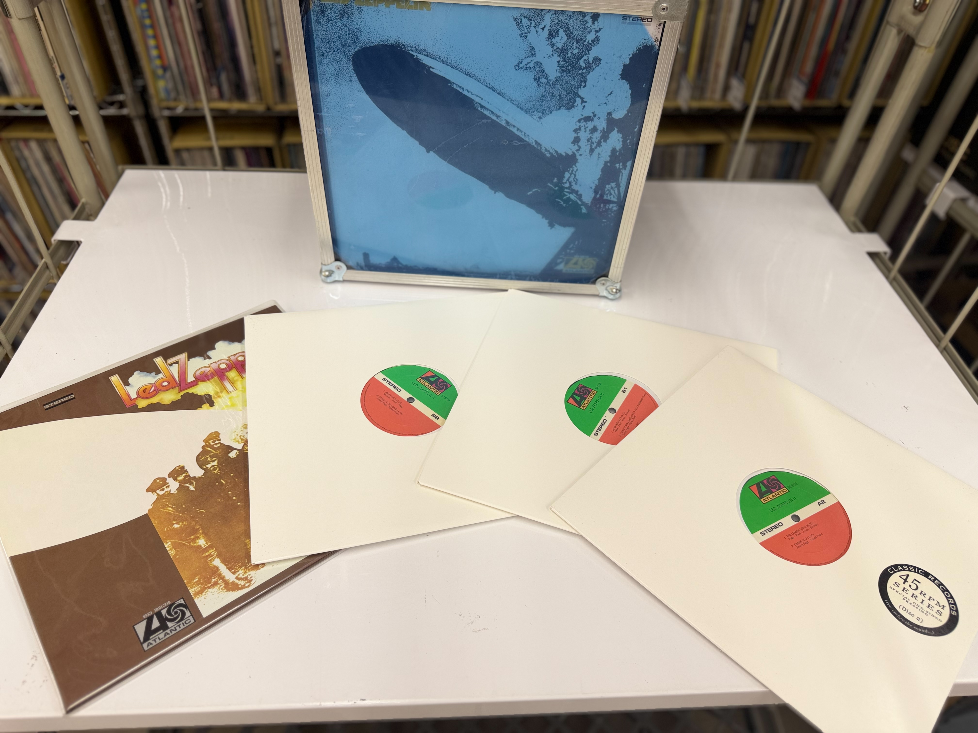 Classic Records 45 RPM vinyl pressings